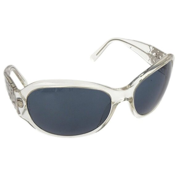 Chanel Sunglasses Eyewear Black Clear Small Good - Picture 1 of 7